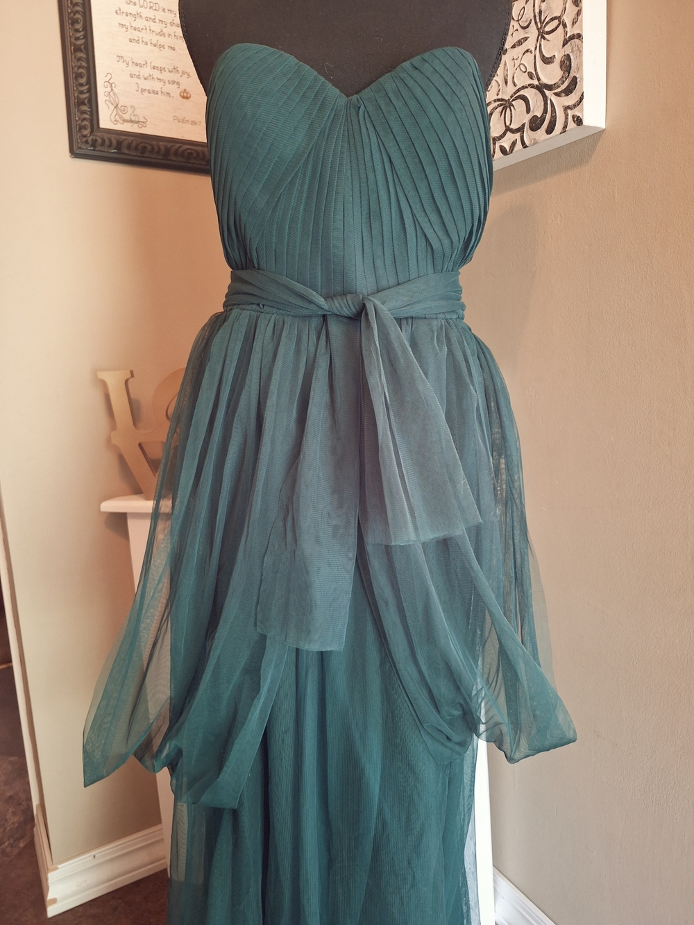 NWT Birdy Grey Emerald Convertible Christina Formal Dress Sz L - Picture 2 of 16